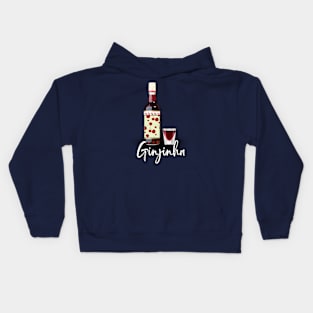 Ginjinha, or Ginja, Cherry Liqueur from Portugal Kids Hoodie